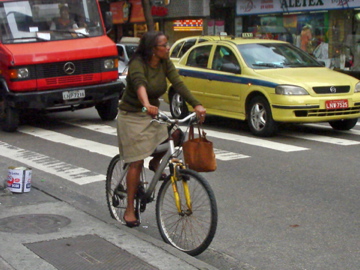 Bicicleta no Inverno