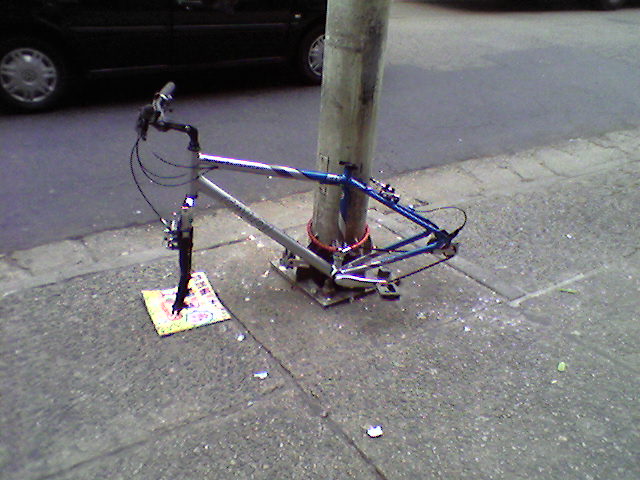 bici bem trancada